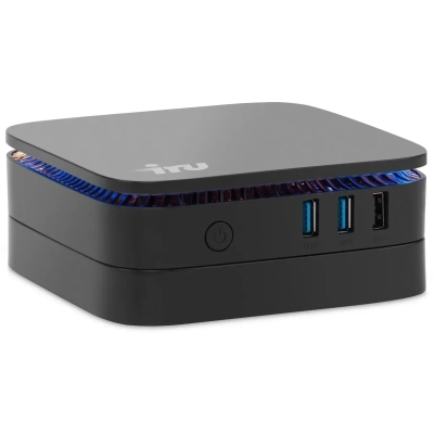 Неттоп IRU 110JLCN (1975163) Cel N5105 (2) 8Gb SSD256Gb UHDG noOS GbitEth 30W черный