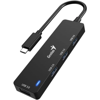 USB-HUB Genius UH-400, Black
