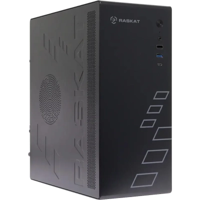 ПК Raskat Standart 300 (Standart300128046) Intel Core i3 12100, RAM 16Gb, SSD 480Gb, no OS, kb+ms, black