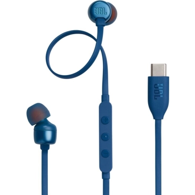 Наушники JBL Tune 310C синие JBLT310CBLU