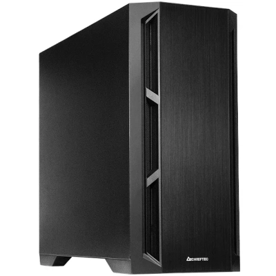Корпус CHIEFTEC Apex Quiet GA-01B-Q-OP без БП, звукоизоляция, 1xPWM 140мм спереди, 1xPWM 140мм сзади, 1xPWM 120мм