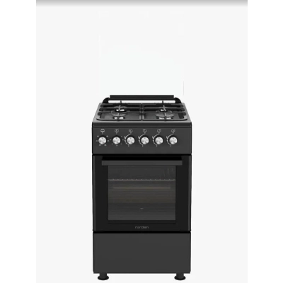 Кухонная плита NORDEN FF5405GAZD черный матовый