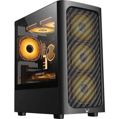 Корпус Formula Air Mesh G3 черный без БП mATX 4x120mm 2x140mm 2xUSB3.0 audio bott PSU