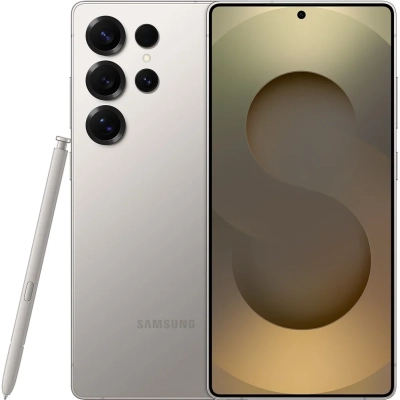 Смартфон Samsung Galaxy S25 Ultra 5G (SM-S938BZTIMEA) 12/256GB Titanium Gray arabic