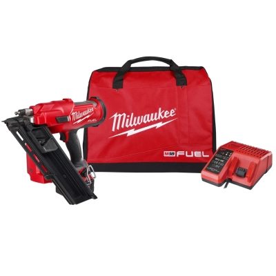 Гвоздезабиватель Milwaukee M18 FFN-502C (4933471404) 2АКБ+ЗУ