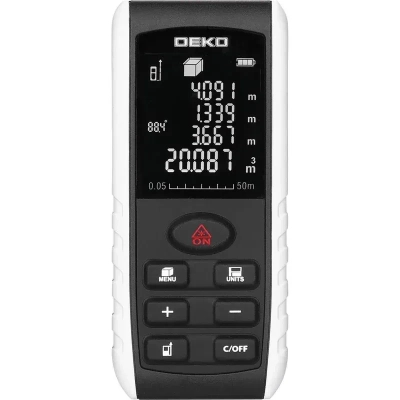 Дальномер лазерный c функцией измерения угла DEKO R-LDI50 083-3603