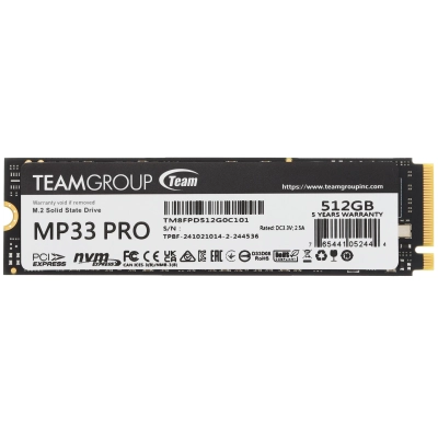 SSD Team Group MP33 Pro (TM8FPD512G0C101) 512GB