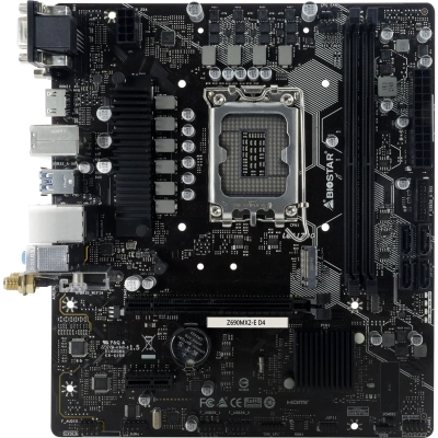 Материнская плата Biostar Z690MX2-E D4, LGA 1700, Intel Z690, mATX, Ret