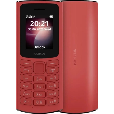 Мобильный телефон Nokia 106 TA-1564 Red