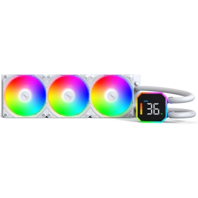 СВО Montech HyperFlow Digital 360 White /​ 3x120mm ARGB fans
