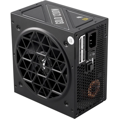 Блок питания 1STPLAYER NGDP Gold 1200W Black (HA-1200BA4) / ATX 3.1, PCle 5.1, APFC, 80 Plus Gold, LLC+DC-DC, 120mm fan, full modular