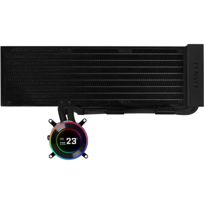СВО Lian Li HydroShift II LCD-C 360N (GHS2LCD36B Black) (G89.GHS2LCD36B.R0) /​ W/​O Fans