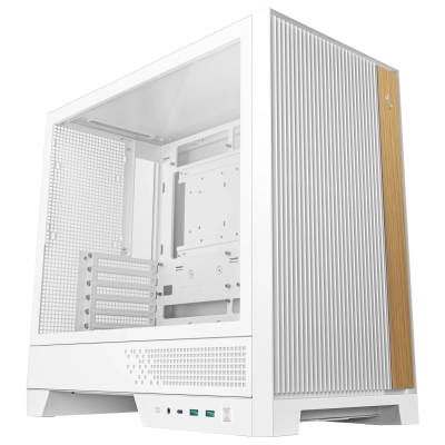 Корпус Deepcool CL600 WH, TG, 2x120mm ARGB Fan, mini-ITX, mATX, ATX, белый