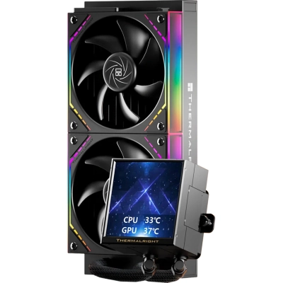 СВО Thermalright Peerless Vision 240 ARGB Black (TRPV240AB) /​ 2x120mm ARGB PWM Fans
