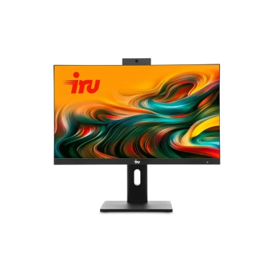 Моноблок IRU Tactio 23IP (2158967-Win11Pro) 23.8 Full HD i5 12400 (2.5) 16Gb SSD512Gb UHDG 730 WiFi BT 120W Cam черный 1920x1080 (RUS)