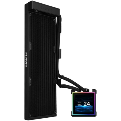 СВО Lian Li HydroShift II LCD-S 360N (GHS2LCDS36NB Black) (G89.GHS2LCDS36NB.R0) /​ 3.4 IPS LCD /​ W/​O Fans
