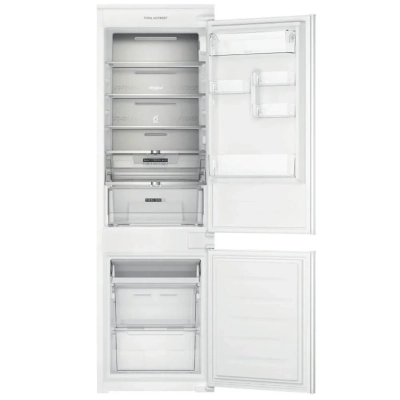 Встраиваемый холодильник Whirlpool WHC18T132 60см, 177х54.5х54 182/​68л, инверторный компрессор, Full No Frost, автоматическая разморозка