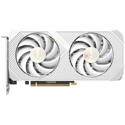 Видеокарта ZOTAC Gaming GeForce RTX 5070 Twin Edge OC White Edition 12Gb (ZT-B50700Q-10P) DDR7 192 bit 2165 /​2542 MHz 3*DP/​HDMI 2*Fan RTL