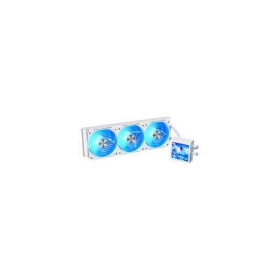 СВО XASTRA Octant LC360 ARGB WH Intel LGA LGA1851/​1700/​1200/​115X/​AM5/​AM4 ( 4 LCD IPS screen, 3x120 ARGB FDB fan, TDP 315W, white