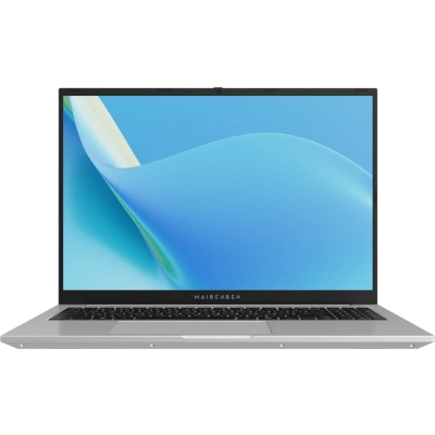 Ноутбук Maibenben M16B-R574UM (M16B-R574UM0B14HS3E10) Ryzen 5 7430U 8Gb SSD512Gb AMD Radeon Graphics 16 IPS FHD+ (1920x1200) Windows 11 Home silver WiFi BT Cam 4825mAh