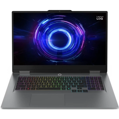 Ноутбук Lenovo LOQ 17IRX10 (83JH00DERK) 17.3 FHD IPS 300N 165Hz/​ i5-13450HX/​ 24Gb/​512Gb SSD/​RTX 5050 8Gb/​no OS/​Luna Grey