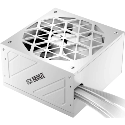 Блок питания 1STPLAYER Ack Bronze 850W White (HA-850AA2-WH) / ATX 3.1, PCIe 5.1, APFC, 80 Plus Bronze, full Teapo caps, 140mm fan, non-modular