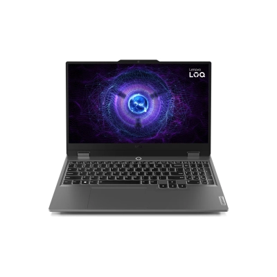 Ноутбук Lenovo LOQ 15IRX9 (83DV01EQSA) 15.6 FHD IPS 300N 144Hz/i5-13450HX/16Gb/512Gb SSD/RTX 4050 6Gb/no OS/SKK/Luna Grey