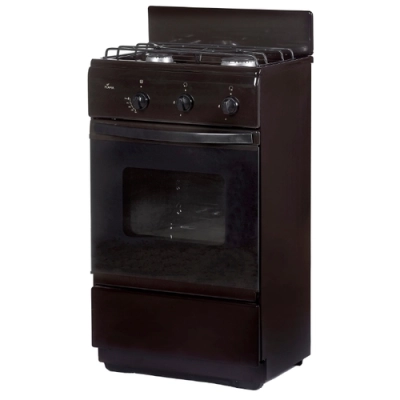 Плита Газовая Flama CG 3202 B коричневый, 85x50x35см, 2 конфорки, объем духовки 30 л