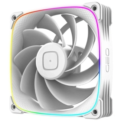 Вентилятор Geometric Future Squama 3003RW-12 Reverse White (1F3003R112100) 120mm /​ ARGB, PWM, 120x120x30 mm, 800-2250 RPM, 76.0 CFM, 36.4 dBA
