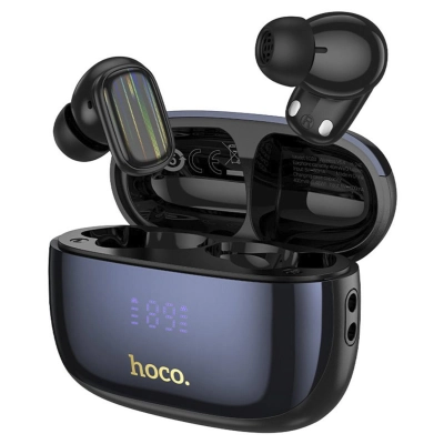 Беспроводные Bluetooth-наушники Hoco TWS EQ20 Rhyme  ANC+ENC (black) (238637)