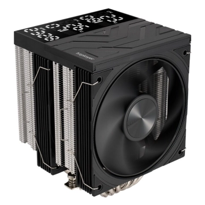 Кулер 1STPLAYER Frost Bite FB12DS-6 Black /​ 6HPx6mm, dual tower, 250W TDP, 2x120mm fans, 800-2300 RPM, 70.15 CFM, 34.8 dBA