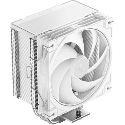 Кулер DEEPCOOL AG500 G2 WH LGA1851/1700/AM5/AM4 (TDP 250W, PWM, Fan 120mm, 5 тепл.трубок, белый) Ret