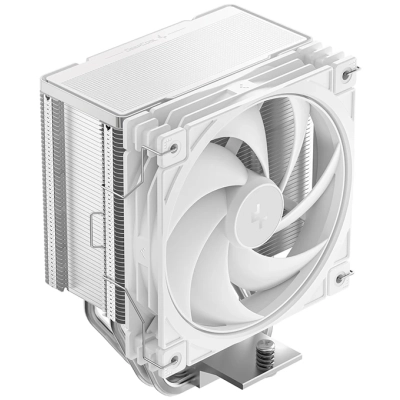 Кулер DEEPCOOL AG600 WH LGA1851/1700/AM5/AM4 (TDP 270W, PWM, Fan 120mm, 6 тепл. трубок, белый) Ret