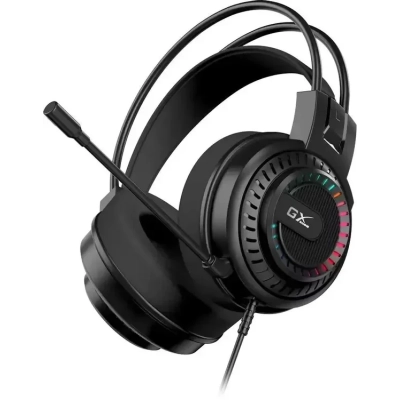 Игровая гарнитура Genius HS-GX570U регулируемое оголовье/​динамик 50-мм/​микрофон/​RGB/​подключение USB/​кабель 1.8м/​черный