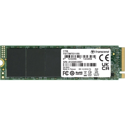 SSD Transcend 115S TS1TMTE115S PCI-E 3.0 x4 1Tb M.2 2280 0.2 DWPD