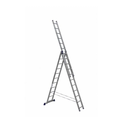 Лестница Alumet H3 5311 алюминиевая трехсекционная 3*11