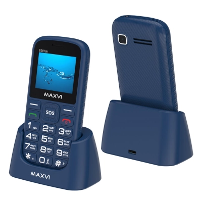 Мобильный телефон Maxvi B201ds синий
