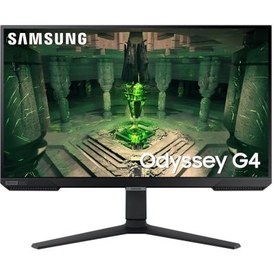 Монитор Samsung Odyssey G4 27 FHD 1920x1080, 240Hz, IPS, HDMI+HDMI+DP, 1 ms, 178°/​178°, 400 cd/​m, 1000:1, Pivot) S27BG400EI