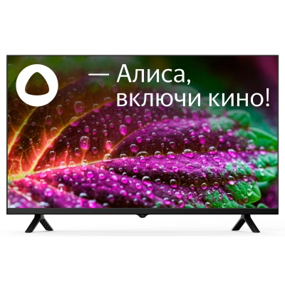 32 Телевизор Starwind SW-LED32SG305 черный 1366x768, HD, 60 Гц, Wi-Fi, Smart TV, Яндекс ТВ