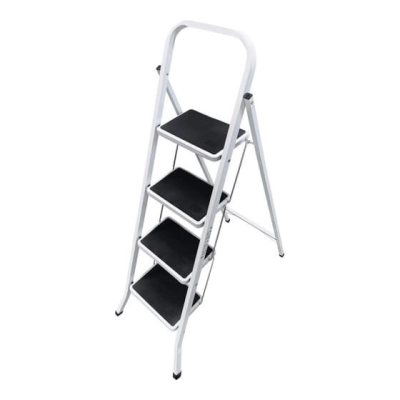 Стремянка LadderBel STR-ST-4WSRM стальная 4 ступени с антискользящим покрытием