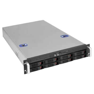 Корпус ExeGate Pro 2U660-HS08 EX292255RUS RM 19, высота 2U, глубина 660, без БП, 8xHotSwap, USB