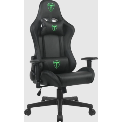 Игровое кресло T-Line Bastion Экокожа Black