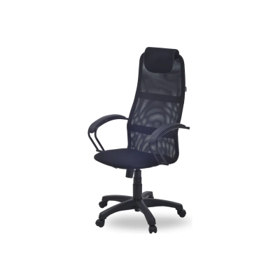 Кресло Фабрикант Бун BL X1503158 (4610097300066) ткань TW № 9 черный ткань S №11 черный кожа иск. DO №350 черный г/​п 100 ТГ PL 680 ролик