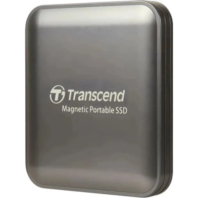 Внешний SSD Transcend ESD420C (TS1TESD420C), 1TB, USB 20Gbps, Type C, Magsafe, Серый