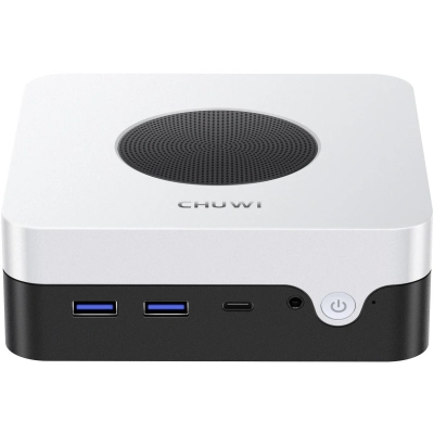 Компьютер Chuwi LarkBox X CWI556PI3-Win11Pro Intel Core i3 1220P(1.5Ghz)/8192Mb/256SSDGb/Int:Intel UHD Graphics/BT/WiFi/war 1y/0.4kg/Grey+White+USB