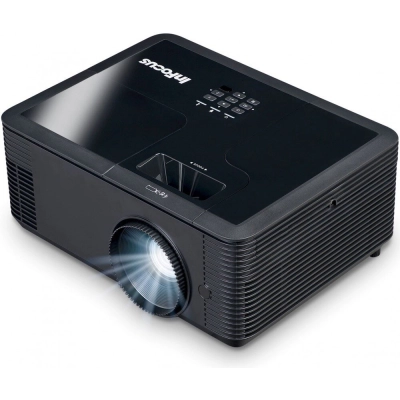 Проектор INFOCUS IN2134 DLP, 4500 ANSI Lm, XGA(1024х768), 28500:1, 1.48-1.93:1, 3.5mm in, Composite video, VGAin, HDMI 1.4aх3 (поддержка 3D), USB-A (д