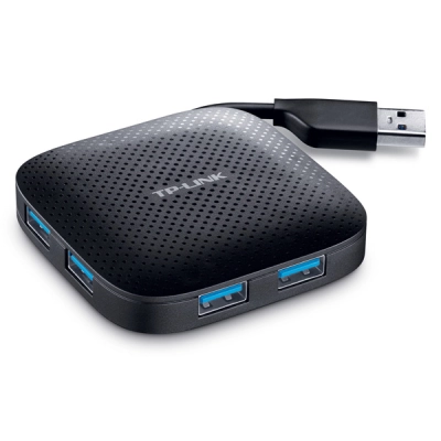 Концентратор USB3.0 TP-LINK UH400, 4 порта