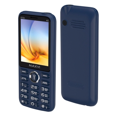 Мобильный телефон Maxvi K15n 4G синий