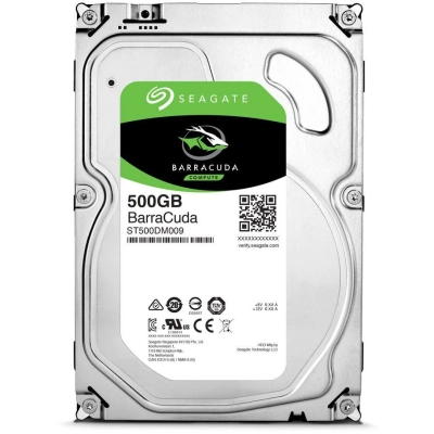 HDD 3,5 500GB 7200rpm SATA3 32MB Seagate BarraCuda (ST500DM009)