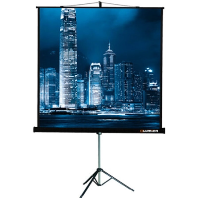 Экран на треноге Lumien 183x244см Master View LMV-100108 4:3 напольный рулонный